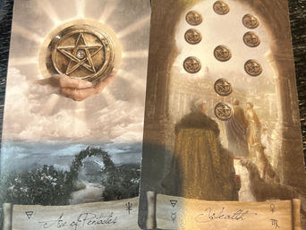 Having too many disks in your reading ....... could it suggest a strong focus on material concerns and practical matters?