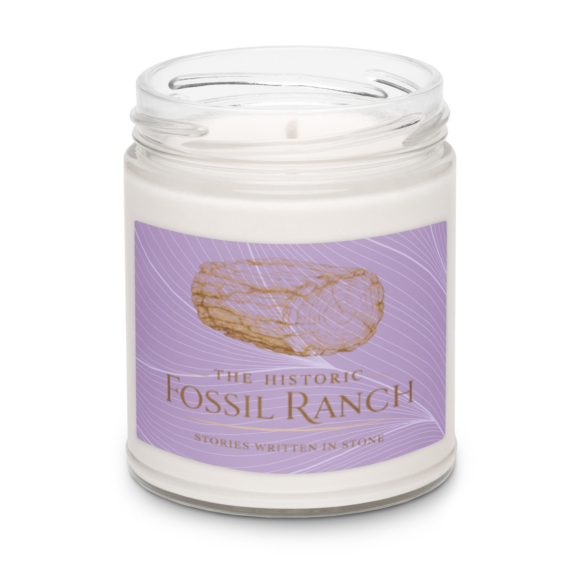 White Sage & Lavender Scented soy candle