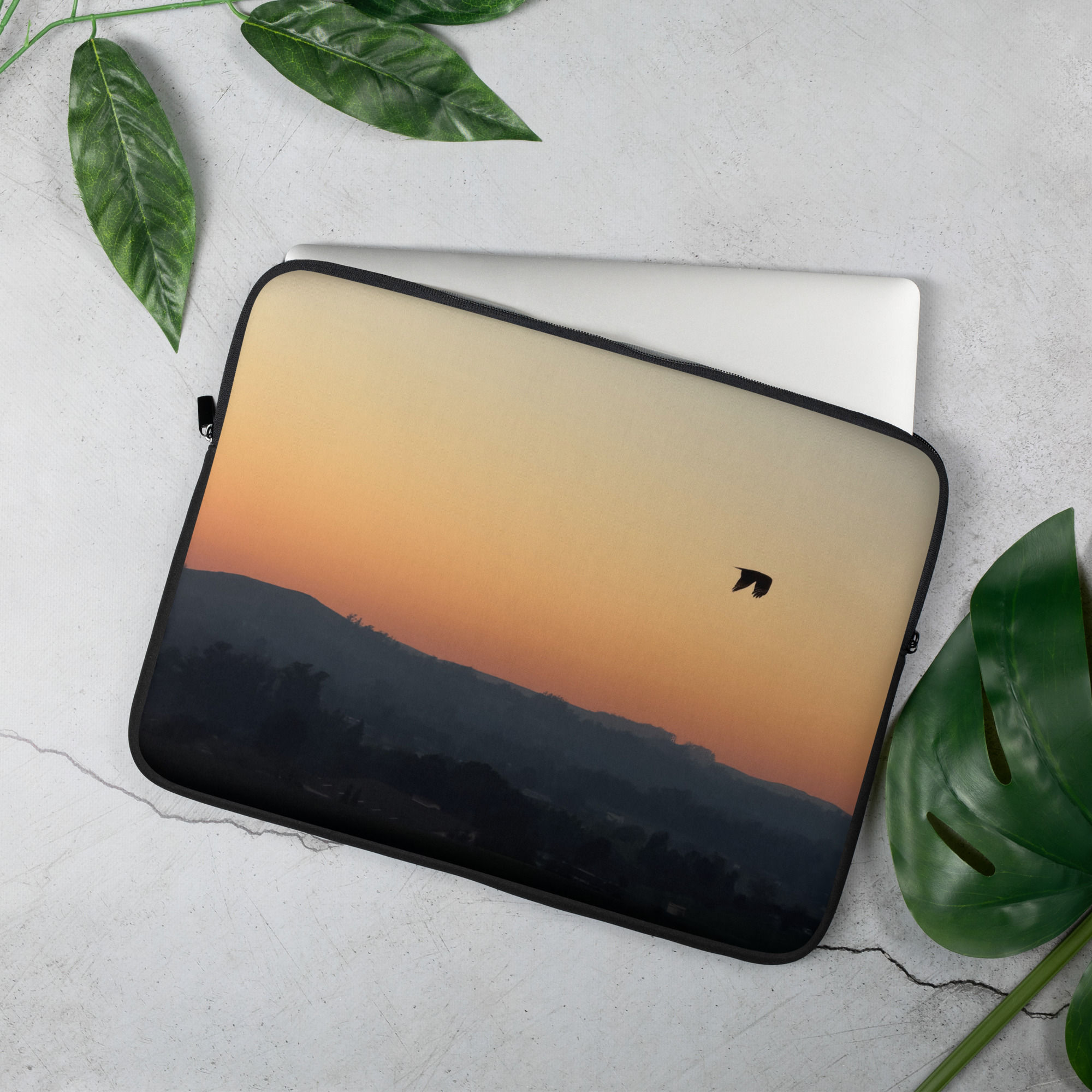 Sunset Eagle Laptop Sleeve