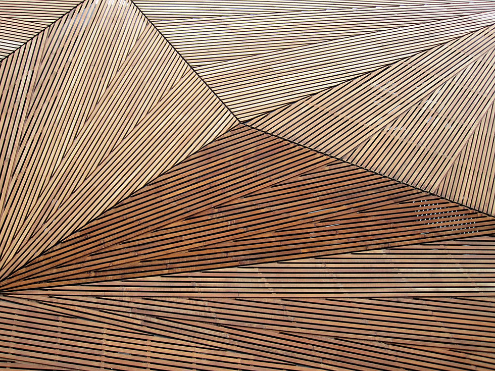 Geometric Wooden Design