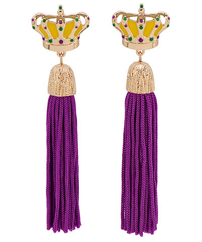 Mardi Gras Crown Fringe