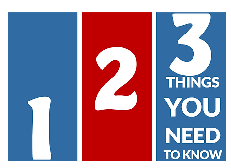 3 Things You Need To Know