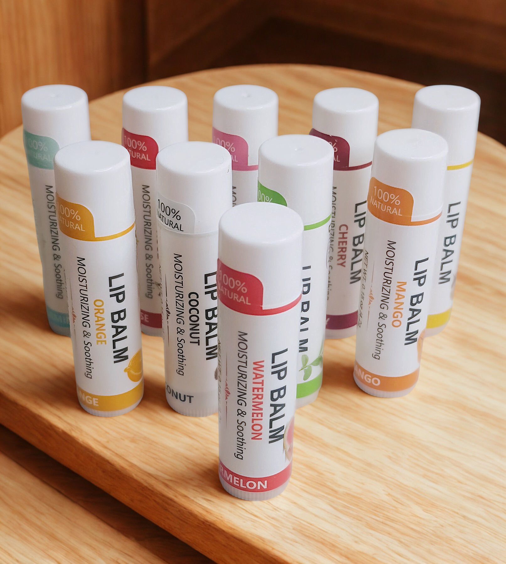 2 Pack Plant Based Lip Balms