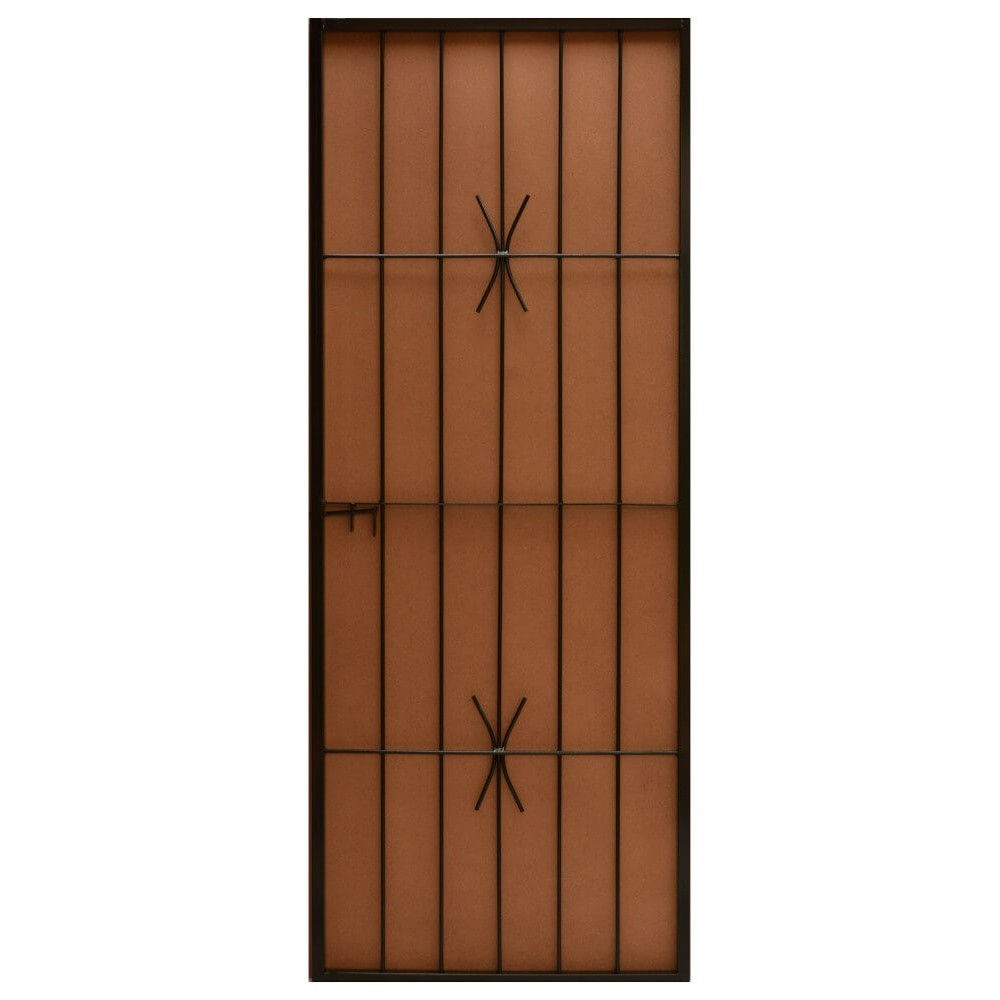 Security Gate Econo Bronze 760mm X 1950mm