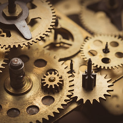 Closeup Of Gears