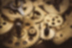 Gears of a clock