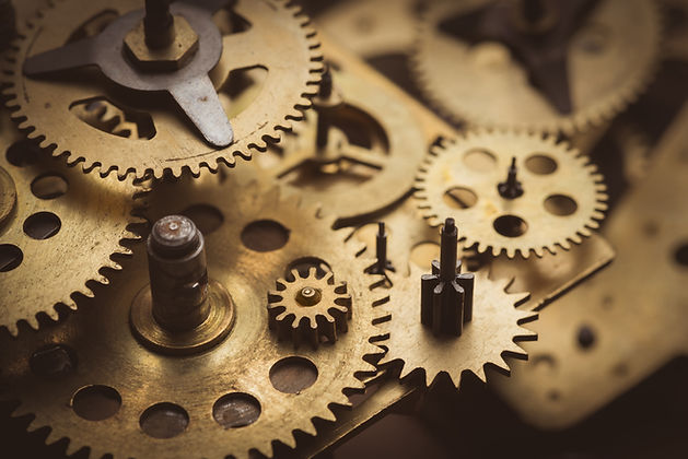 Closeup Of Gears