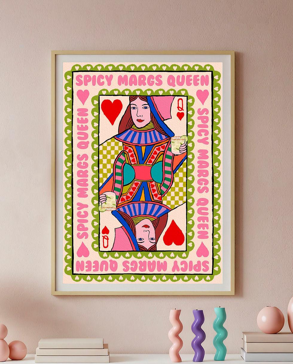 playing card prints, tarot cards prints, Irish art, art Irish, Irish artist, Irish prints, Irish print, Irish art prints,