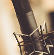 Tube Microphone in Studio