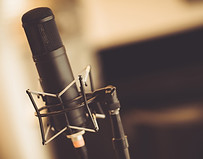 Tube Microphone in Studio