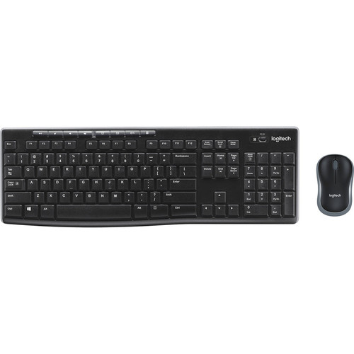 Logitech Wireless Keyboard and Mouse Combo MK270