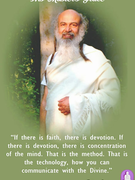 His Master's Grace 10/11/2018