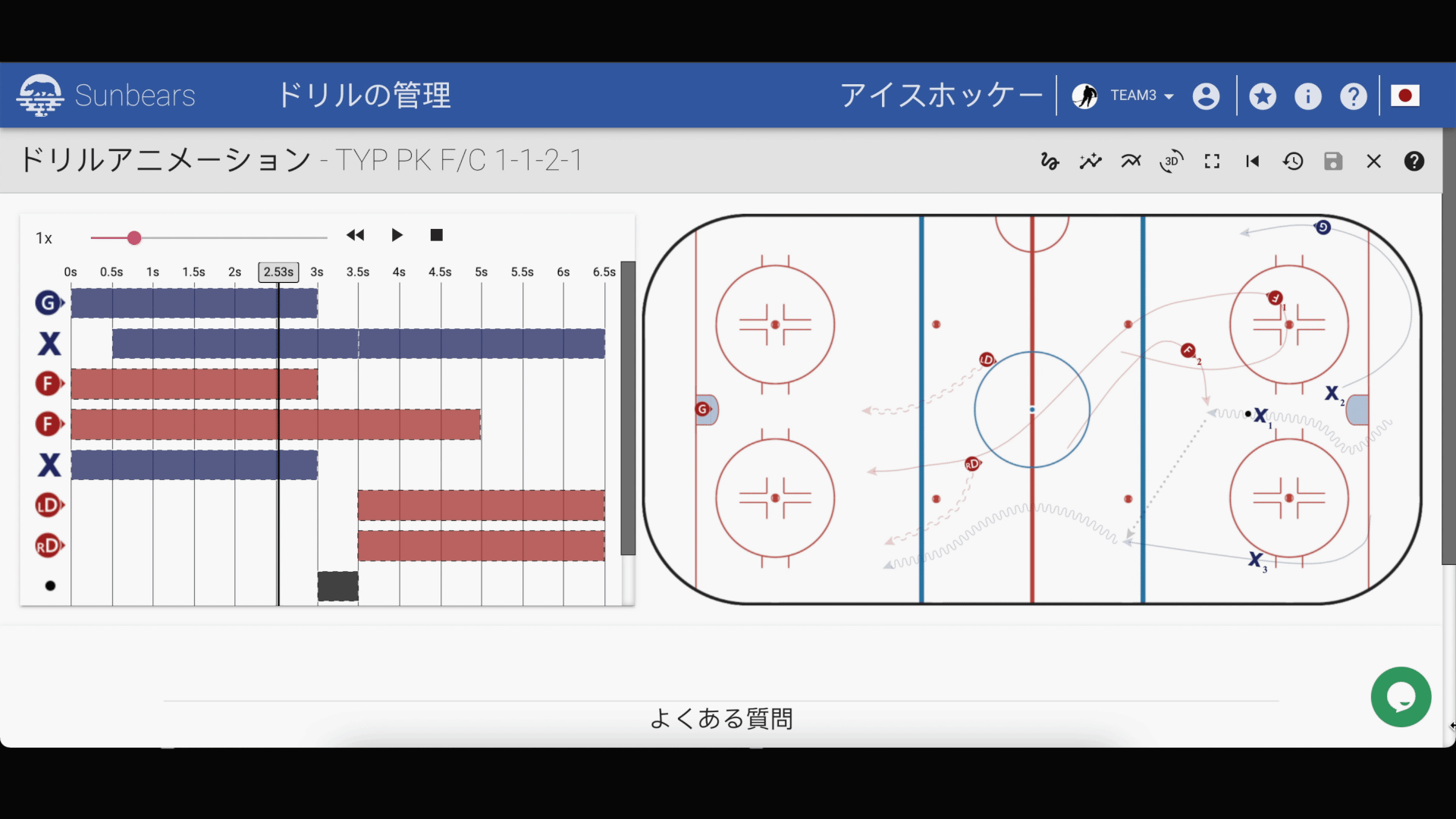Sunbears coaching software update 2022, drill draw, drill animation 2D/3D