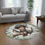 Thumbnail: Sage Elf Round Area Rug | Kiki Baby