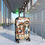 Thumbnail: ShihTzu "Tourists" Hard Shell Suitcase with Floral Design , 3 sizes