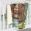 Thumbnail: Yorkie (Traditional and Parti)  "Monet's Garden"  -Sherpa Blanket 