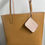 Thumbnail: Kate Spade Large Tote / Reversible,  Caramel / Pale Pink - Custom Painted