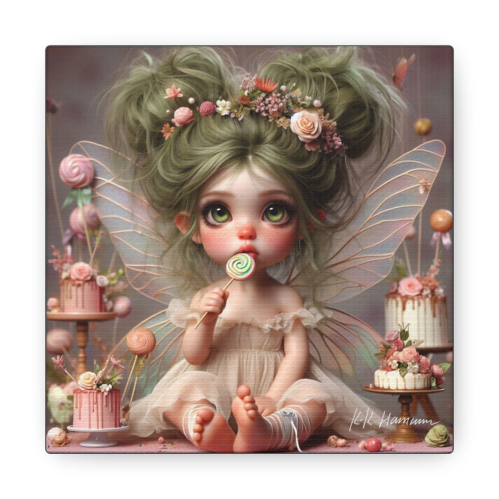 Thumbnail: Lolipop - Canvas Print - Gallery Style -  Fairyland  