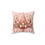 Thumbnail: No Dogs 2  "Pink North Pole"  -Faux Suede Square Pillow 14 x 14" 