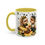 Thumbnail: Yorkie "Bee Happy"  Colorful Mugs, 11oz