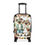 Thumbnail: Siamese Cat  "Tourists" Hard Shell Suitcase with Florals, 3 sizes