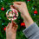 Thumbnail: Japanese Chin 4 "Elves", ceramic circle ornament