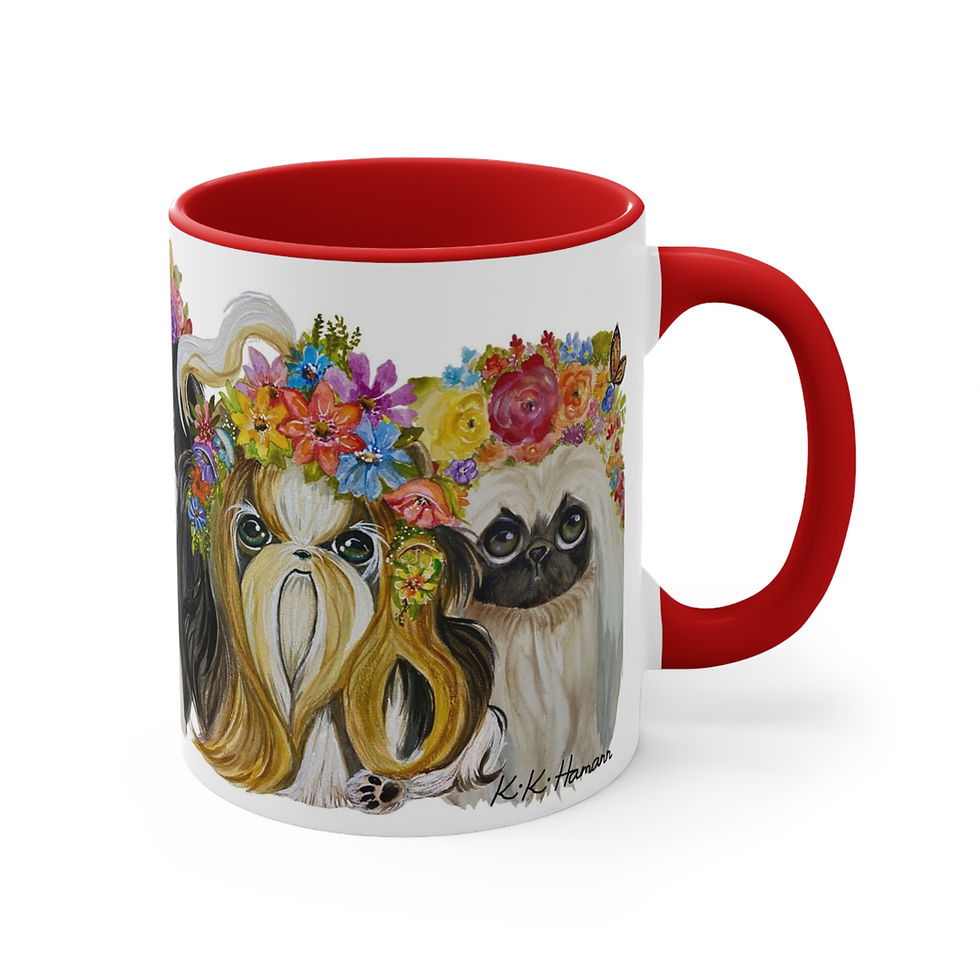 Thumbnail: The Flower Princesses Art  Mug , 7 breeds!