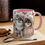 Thumbnail: Pomeranians (Merle) "Cupcakes"  -  Art Mug - 11 Oz