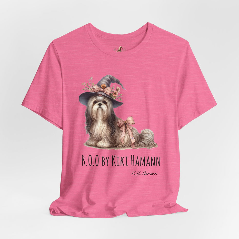 Thumbnail: ShihTzu  "Boo"  Tshirt (Boyfriend Cut)