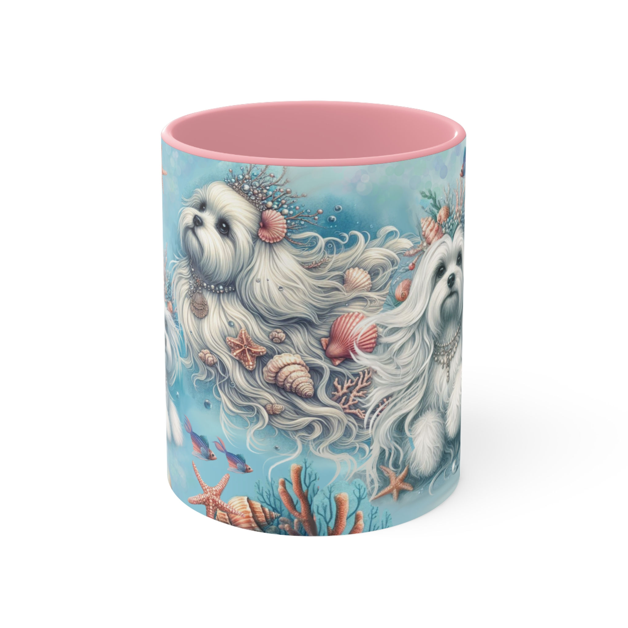 Copy of Maltese Mermaids -  Art Mug