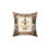 Thumbnail: Yorkie Nutcracker -,Faux Suede Square Pillow 14 x 14"