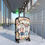 Thumbnail: Maltese "Tourists" Hard Shell Suitcase with Floral Design , 3 sizes
