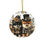 Thumbnail: Pomeranian 2 "Farmhouse Elves", ceramic circle ornament