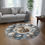 Thumbnail: Kiki Baby Hector’s Balloon Voyage Nursery Rug