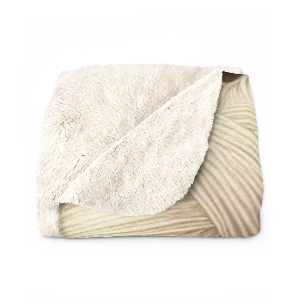 Thumbnail: Poodle "Crochet Club" - Sherpa Blanket 