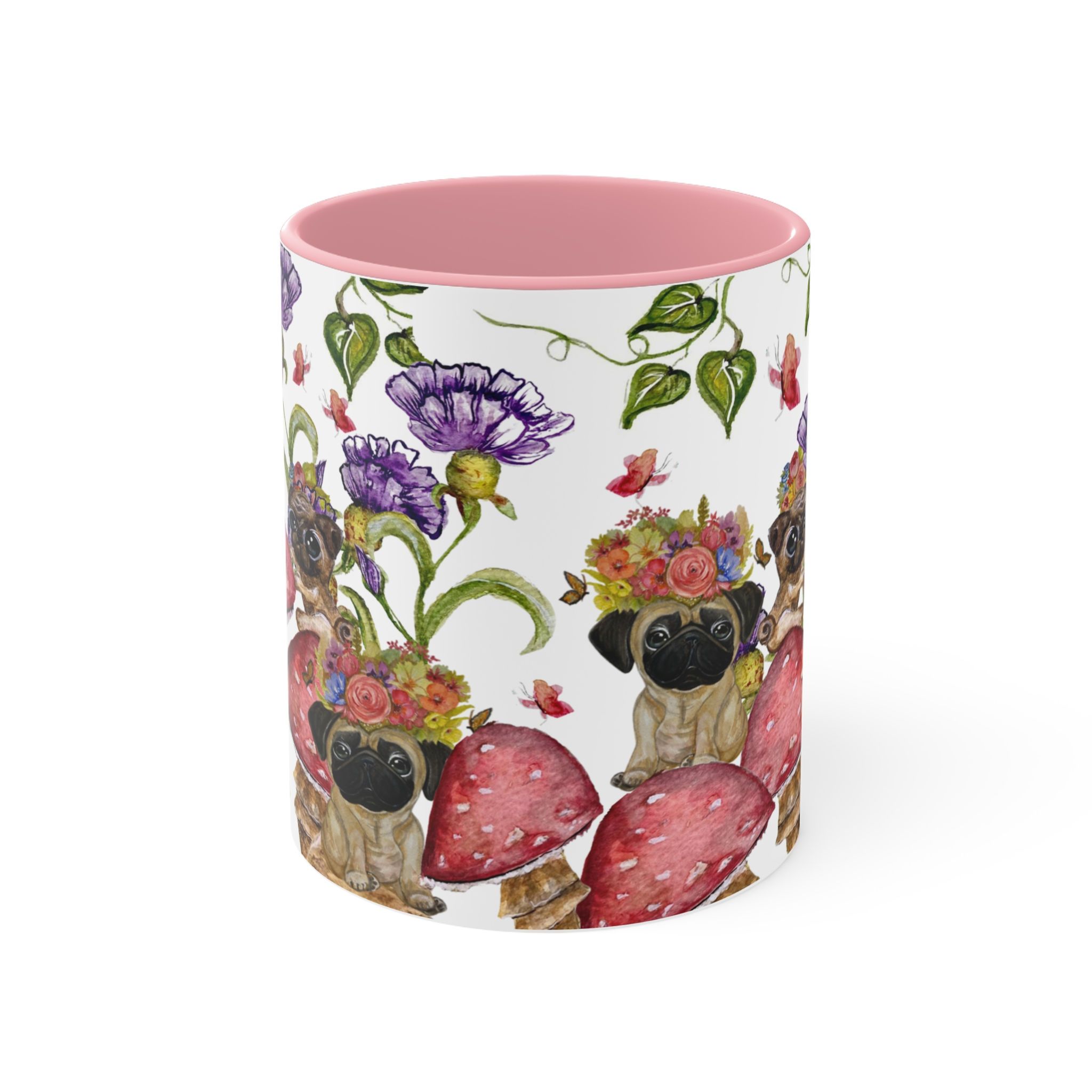  The Pug Mug - Art Accent Mug