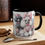 Thumbnail: Poodle "Spring Time"  Art Mug
