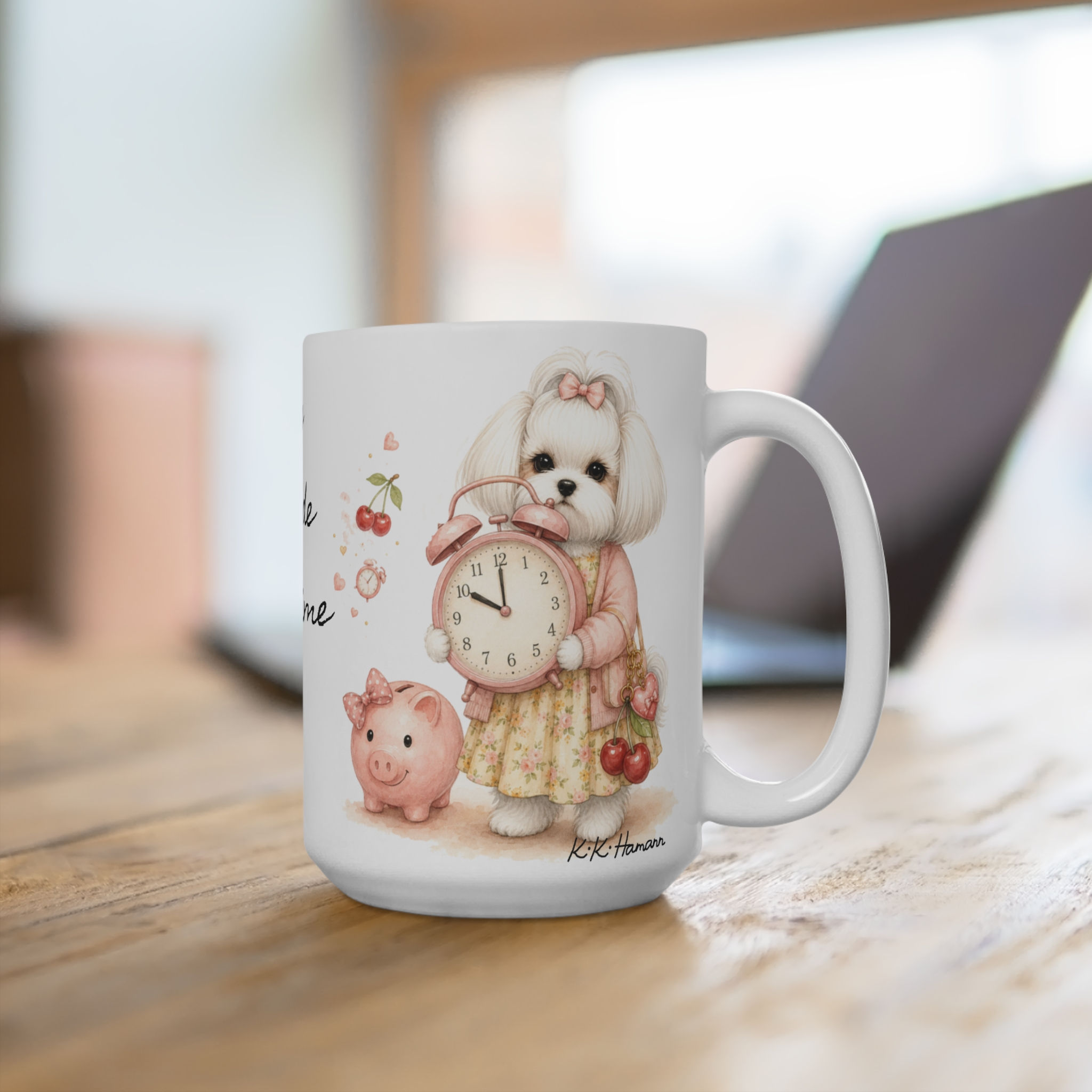 Vivi & Lulu - One Episode at a time Mug Classic Large White Mug , 15oz