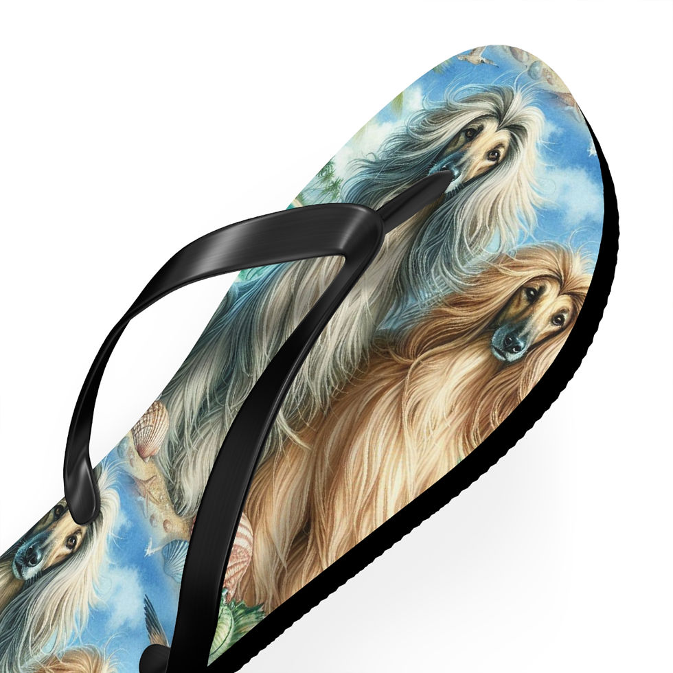 Thumbnail: Afghans Flip Flops "Gone to the Beach"