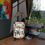 Thumbnail: Persian Cat Kittens "Tourists" Hard Shell Suitcase with Florals, 3 sizes