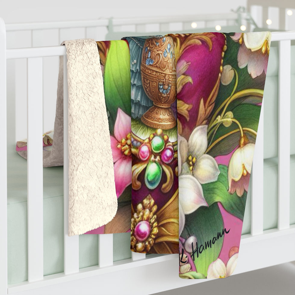 Thumbnail: Yorkie " Lily"  -Sherpa Blanket 
