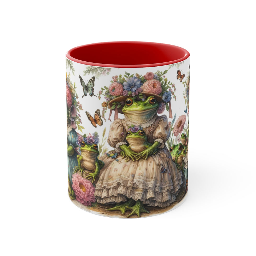Thumbnail: Frog  Mama 2 -  "Story Book Mamas"  Art Mug