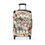 Thumbnail: Biewer / Parti Yorkie "Tourists" Hard Shell Suitcase with Florals, 3 sizes