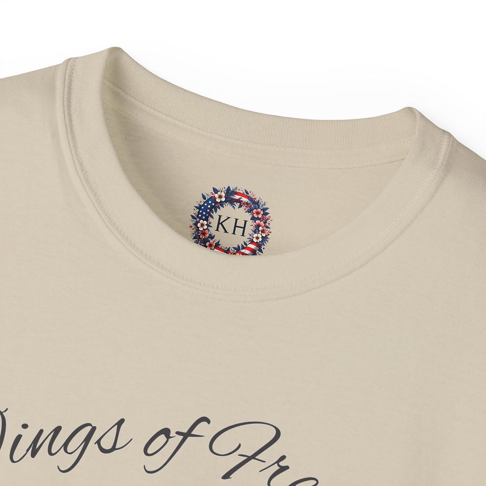 Thumbnail:  "Little Prayers"  Ultra Cotton Tee - graphics on sleeves
