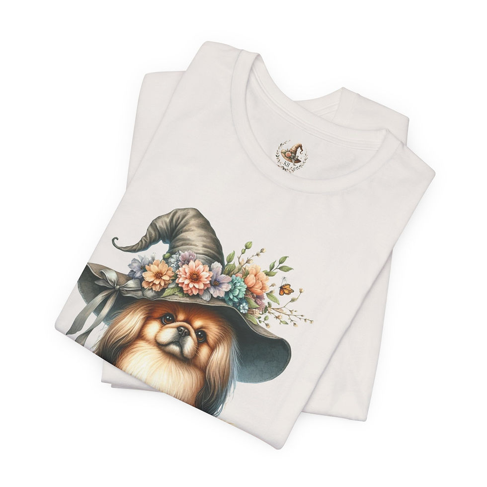 Thumbnail: Pekingese  "Boo"  Tshirt (Boyfriend Cut)