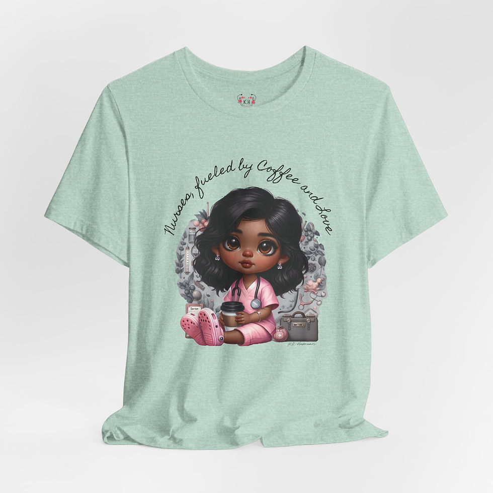 Thumbnail: Nurse Prya "Coffee and Love) Tshirt (Boyfriend Cut)
