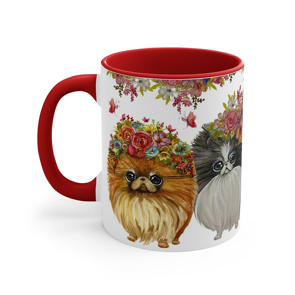 Thumbnail: Pom Babies Art Mug