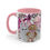 Thumbnail: Pink Christmas  Art Mug - Maltese Edition