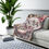 Thumbnail: Pomeranian (White)  "Flower Child"  -Sherpa Blanket 