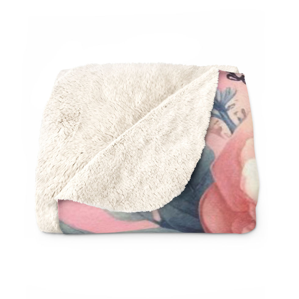 Thumbnail: Pomeranian "Rodeo"  -Sherpa Blanket 